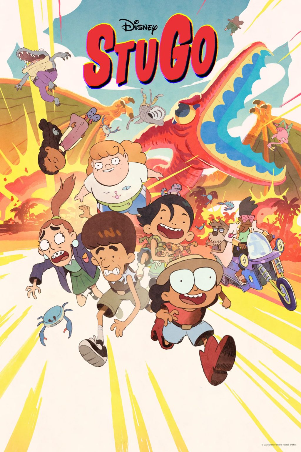Das Abenteuer ihres Lebens! Neue Animationsserie „StuGo“ startet am 5. Mai im Disney Channel.
